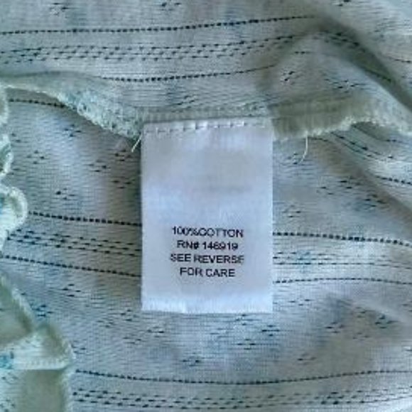 Freshman (Nordstrom Brand) Lettuce Edge Pointelle Floral Top - Picture 6 of 8